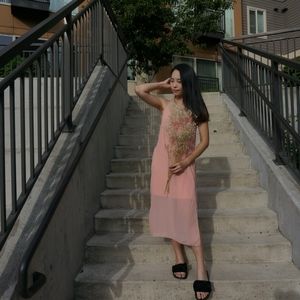 Little Sexy Pinky Fairy open side Dress